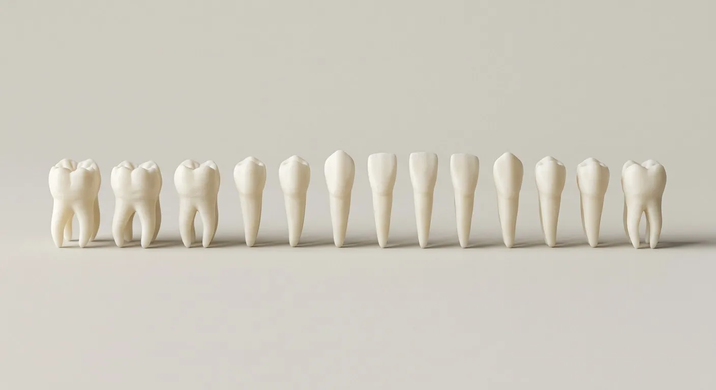 Dentes de treino impressos em 3D